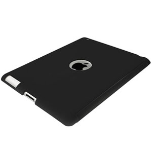 Krusell BackCover Smart Cover Compatible Case for iPad 2 - Black