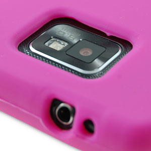 Silicone Case for Samsung Galaxy S2 - Pink