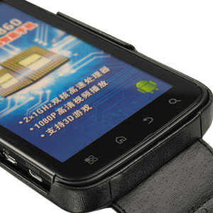 Noreve Tradition A Leather Case for Motorola Atrix - Black