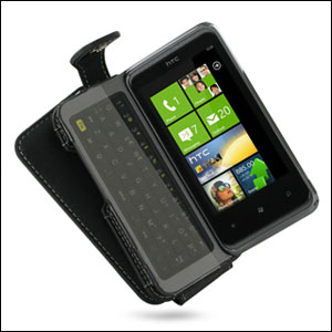 PDair Leather Flip Case - HTC 7 Pro