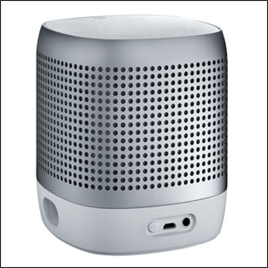 Enceinte portable Nokia Play 360° - Argent (angle)