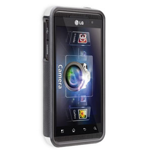 Case-Mate Pop For LG Optimus 3D - White/Grey