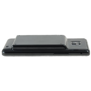 Batterie remplacement Samsung Galaxy S2 et coque arrière - Epaisseur