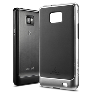 SGP Neo Hybrid Case for Samsung Galaxy S2 - Black/Silver