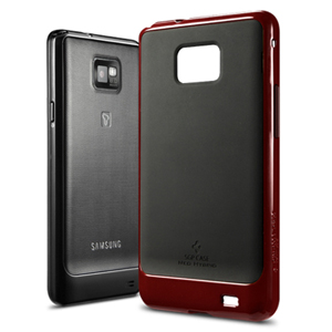 SGP Neo Hybrid Case for Samsung Galaxy S2 - Black/Red