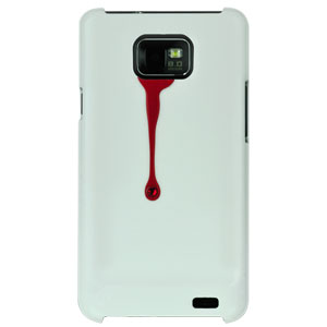 Bling My Thing Samsung Galaxy S2 SPLASH! Hard Case - White