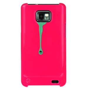 Bling My Thing Samsung Galaxy S2 SPLASH! Hard Case - Pink