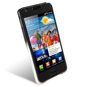 Zenus Skin Air Jacket UV Gradation Series for Samsung Galaxy S2 i9100 - Silver Black