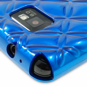 Samsung Pleomax Bling Bling Case for Galaxy S2 - Blue