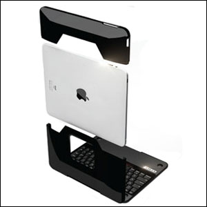 CruxCase ClamShell iPad 2 Keyboard Case