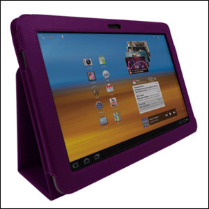 SD TabletWear Stand and Type Samsung Galaxy Tab 10.1 Case - Purple