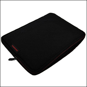 Samsung Galaxy Tab 10.1 Textile Pouch - Black