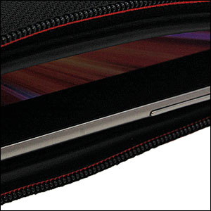 Samsung Galaxy Tab 10.1 Textile Pouch - Black