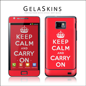 Protection Samsung Galaxy S2 - Gelaskins - Keep Calm (général)
