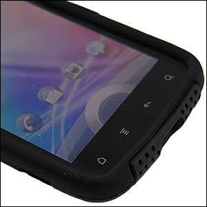 Coque HTC Sensation / Sensation XE - MightyBox Double Protection - Noire (bas)
