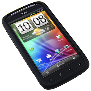 Silicone Case for HTC Sensation - Don't Touch