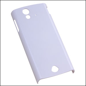 Coque officielle Sony Ericsson Xperia Ray - Blanche (arrière)