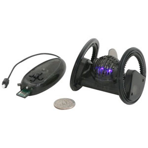 Desk Pets Trekbot Remote Controlled Vehicle - Black