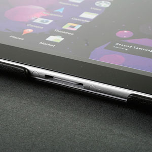 Samsung Galaxy Tab 10.1 Rotatable Leather Case and Stand