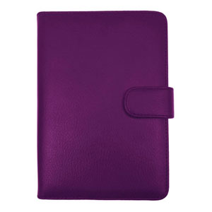 SD TabletWear Leather Style Book Case for Amazon Kindle - Purple