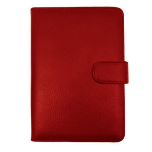 SD TabletWear Leather Style Book Case for Amazon Kindle - Red