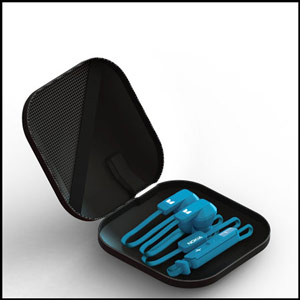 Purity In-Ear Stereo Headphones - Cyan