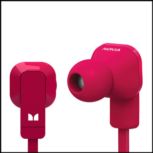 Fuchsia Purity In-Ear Stereo Headphones