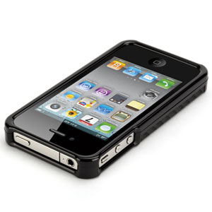 Coque iPhone 4S / 4 Griffin Elan Form - Noire (avant)
