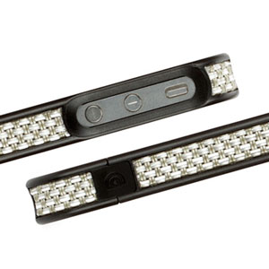 Coque iPhone 4S / 4 Griffin Elan Frame Chilewich - Or lumineux (profils)
