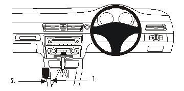 Brodit ProClip Console Mount - BMW 3 Series 05-12