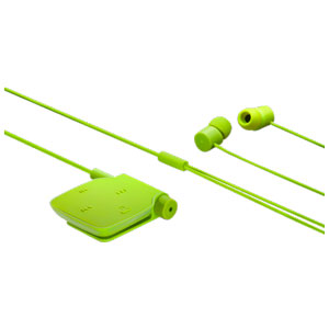 Kit mains-libres Bluetooth officiel Nokia BH-111 - Vert (câble)