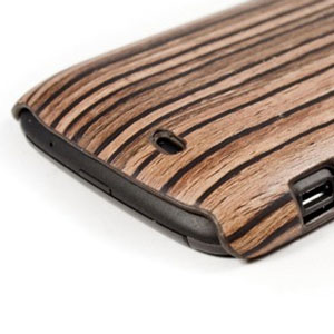 Tuff Luv Wood Shell for HTC Sensation XE/Sensation - Dark Brown