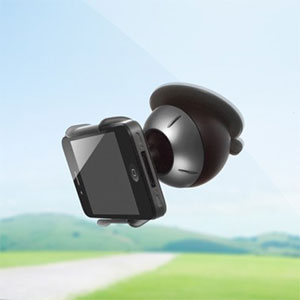 Ventouse gel SGP Kuel Mobile Stand - Argent (paysage)