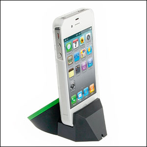 Coque et dock iPhone 4S / 4 Superhero - Green Lantern (dock avant)