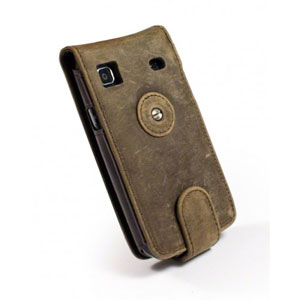 Tuff-Luv Samsung Galaxy S Saddleback Genuine Leather Case