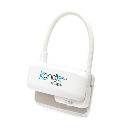 Kandle Flex by Ozeri Clip-On Reading Light for Amazon Kindle - White