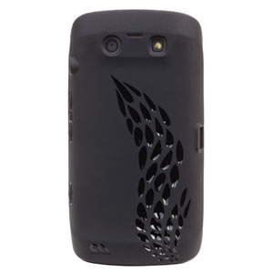 Coque BlackBerry Torch 9860 Case-Mate Emerge - Noire (arrière)