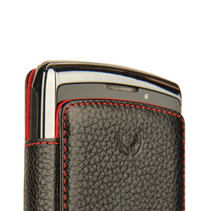 Pochette de transport BlackBerry Bold 9800 Beyzacases Pocket - Noire (haut)