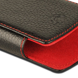 Pochette de transport BlackBerry Bold 9800 Beyzacases Pocket - Noire (détail)