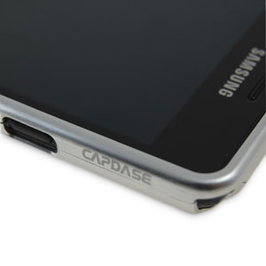 Bumper Samsung Galaxy S2 Capdase Alumor - Argent (coin 2)