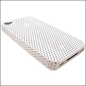 Mesh Case For iPhone 4S / 4 - White