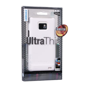 Coque Samsung Galaxy S2 - Momax - Blanche (arrière)