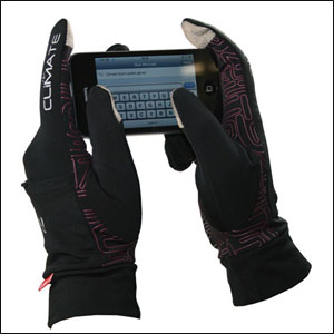 Climate Touch Screen Gloves - Medium