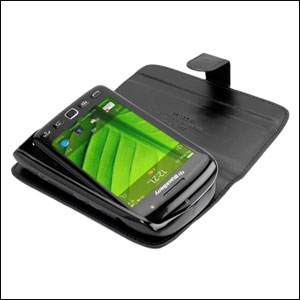 Housse BlackBerry Torch 9860 Capdase Classic (ouverte)