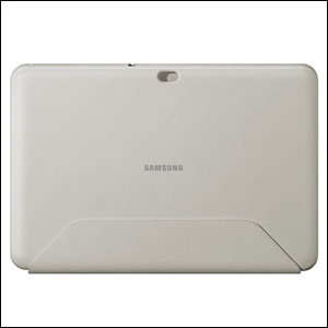 Samsung Galaxy Tab 8.9 Leather Book Case - Ivory