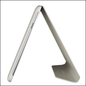 Samsung Galaxy Tab 8.9 Leather Book Case - Ivory