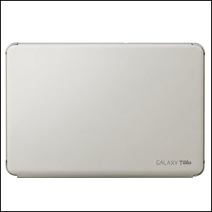 Samsung Galaxy Tab 8.9 Leather Book Case - Ivory
