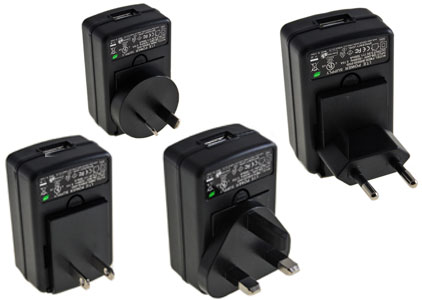 Bluechip Universal Mains Charger with 6 Tips