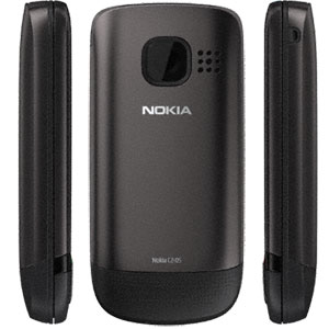 Sim Free Nokia C2 05 - Grey