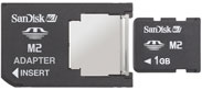 SanDisk Memory Stick Micro (M2) - 4GB